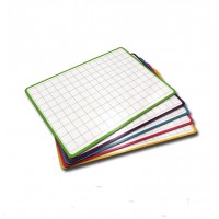 Non-magnetic white board, frame less paper board customized dry erase lapboard