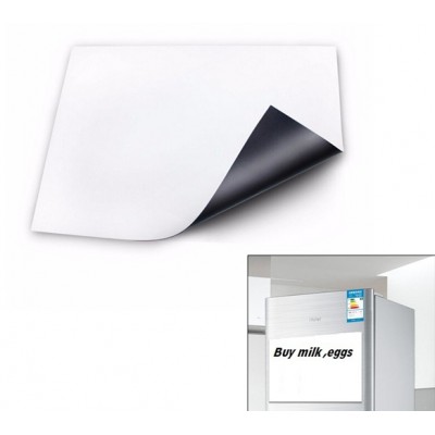 Magnetic refrigerator whiteboard sheet