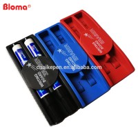 Customized cheap cost magnetic eraser pen holder suitable for whiteboard and fridge