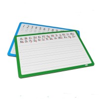 Dry Erase Frame Less paper board Double Side teaching white board customized printing white board for children